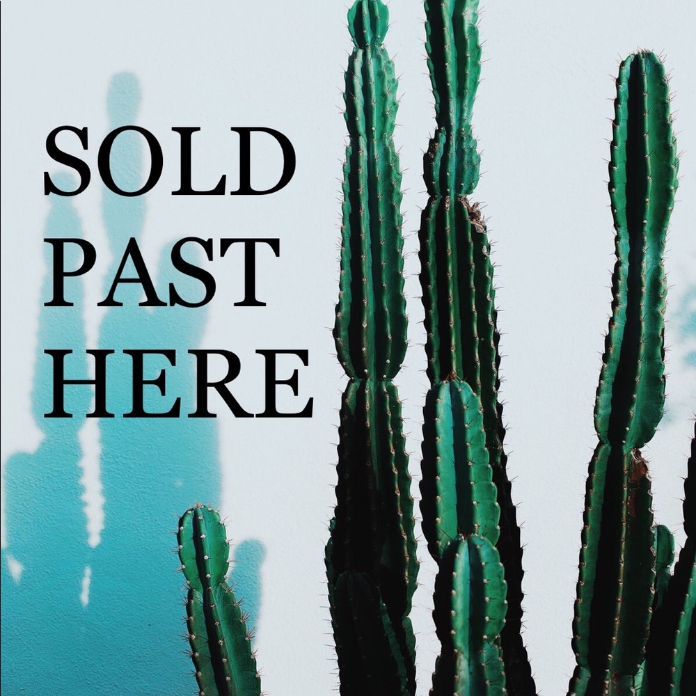 Everything SOLD below!